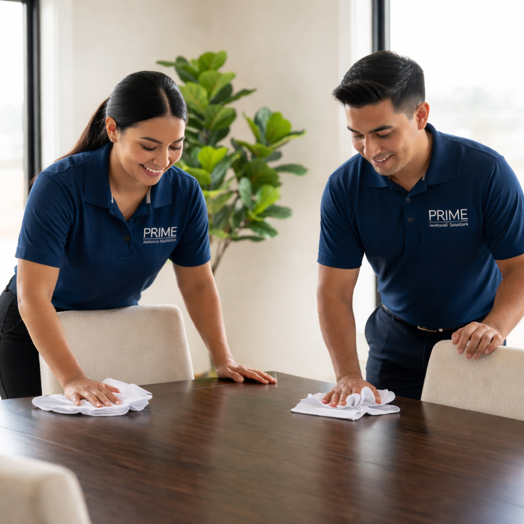 Professional office cleaning services in Manor TX by Prime Janitorial Solutions